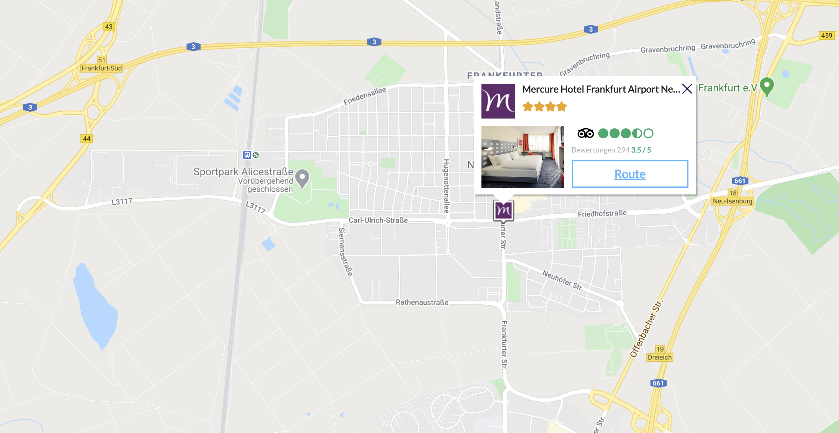 NeuIsenburg Mercure Frankfurt Airport NeuIsenburg